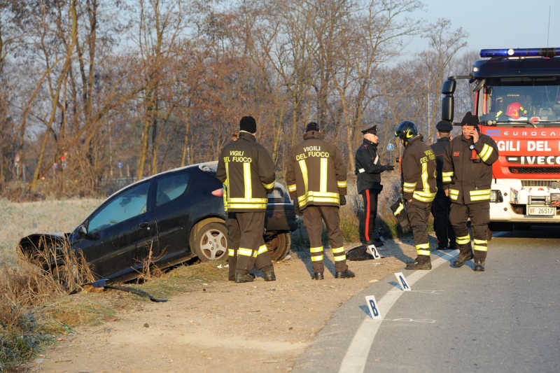 Arluno, incidente mortale polizia scientifica sul posto, dinamica