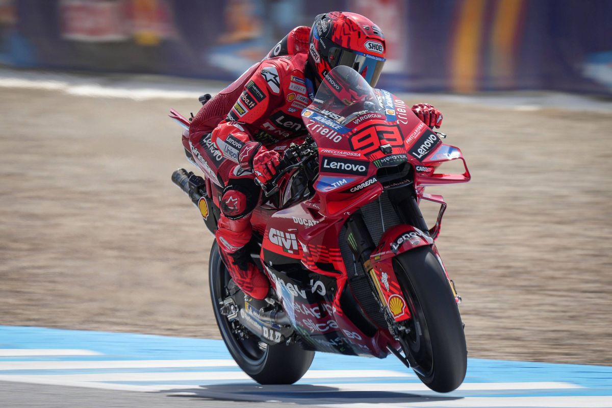 Marc Marquez vince la sprint anche a Jerez davanti ad Alex e Bagnaia Marc Marquez vince la sprint anche a Jerez davanti ad Alex e Bagnaia