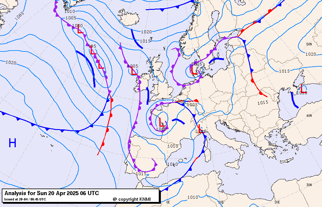 Previsioni meteo per domenica 20, lunedì 21, martedì 22 (aprile)
