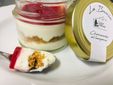 la burnia cheesecake al lampone