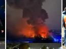 Incendio devasta ditta di riciclo rifiuti a Corsico Incendio devasta ditta di riciclo rifiuti a Corsico