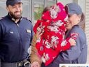 Poliziotti scortano papà che porta figlia in ospedale: salva Poliziotti scortano papà che porta figlia in ospedale: salva