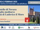 Vigevano, nella sala dell'Affresco: "Il castello di Novara dall’alto Medioevo alla caduta di Ludovico il Moro"