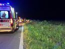 Villa Biscossi: scontro auto-moto sulla statale 211, 39enne trasportato all'ospedale di Como in elicottero