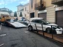 Vigevano: sbanda con l'auto, ne colpisce altre due e finisce sul dehors. Soccorso un 28enne