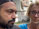 (L'influencer vigevanese Giuseppe Mercurio con la signora Anna Maria)