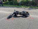 Vigevano: scontro auto-moto in corso De Gasperi, ferito un 30enne