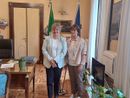 Il prefetto Francesca De Carlini ha incontrato il nuovo presidente del comitato locale della Croce Rossa Italiana di Pavia Stefania Serafini