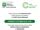 Gaggiano: il 4 ottobre partono i lavori per la Casa di Comunità