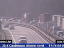 Le code a Castronno viste dalle telecamere di Autostrade per l'Italia Le code a Castronno viste dalle telecamere di Autostrade per l'Italia