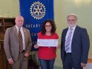 Vigevano, Rotary Club Cairoli sostiene l’associazione "La Chiocciola" con una donazione di 1.500 euro