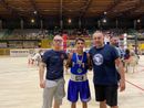 Vittoria per Derek Bianchi (La Costanza Massucchi Mortara) per l’ottantesimo anniversario della Boxe Grignani Lodi Vittoria per Derek Bianchi (La Costanza Massucchi Mortara) per l’ottantesimo anniversario della Boxe Grignani Lodi