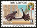 Un francobollo dedicato al mito della Vespa