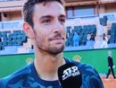 Tennis: Musetti, "Partita durissima non avevo mai battuto Tsitsipas, sono orgoglioso" Tennis: Musetti, "Partita durissima non avevo mai battuto Tsitsipas, sono orgoglioso"
