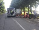 Furgone contro auto a Busto: tre giovani feriti e strada chiusa