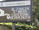 Corbetta, è nata Caterina, le felicitazioni di un’intera città