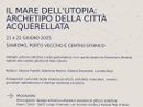 Un ponte ideale tra Sanremo e Venezia grazie a "Il Mare dell’Utopia: Archetipo della Città Acquerellata"