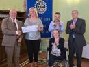 Garlasco, Rotary Club Cairoli sostiene l'inclusione sportiva e la disabilità con una donazione di 1.500 euro