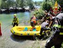 Cuggiono: giovani bloccati su un isolotto del Ticino, salvati dai Vigili del Fuoco