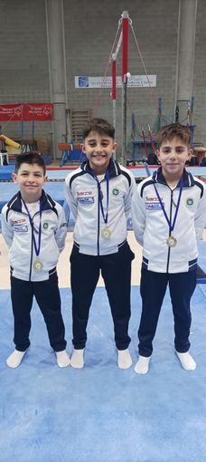 Ginnastica: i giovani atleti della Costanza Mortara tra i primi 30 classificati nelle finali nazionali allievi Gold