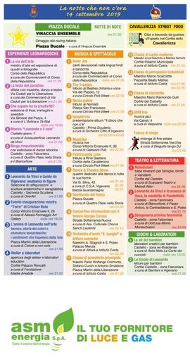 A Vigevano torna la "Notte che non c'era" A Vigevano torna la "Notte che non c'era"