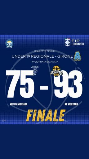 Basket: Under 19 regionale, Vigevano vince a Mortara e comanda il girone Basket: Under 19 regionale, Vigevano vince a Mortara e comanda il girone