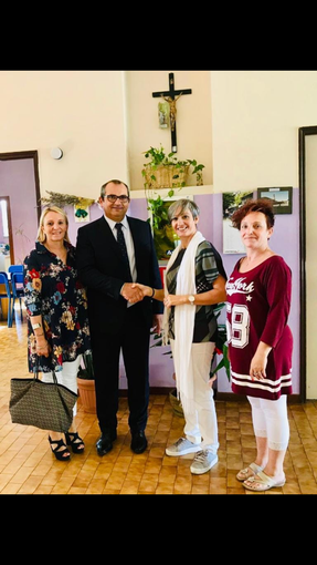 Cassolnovo, accolta la nuova dirigente scolastica Laura Di Rosa