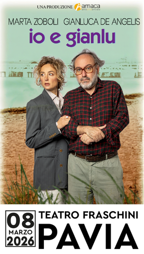 Teatro, Marta Zoboli e Gianluca De Angelis al Fraschini con "Io e Gianlu" Teatro, Marta Zoboli e Gianluca De Angelis al Fraschini con "Io e Gianlu"