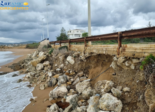 Mareamico: &quot;Dopo mareggiate a rischio crollo strada San Leone&quot;