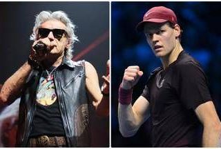 Sinner-Ligabue, incontro 'rock' alle Atp Finals: l'abbraccio tra Jannik e Luciano