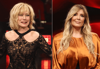 Ballando, Nancy Brilli segue il consiglio di Carlucci e 'affronta' Lucarelli