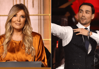 Ballando, Lucarelli stuzzica Fognini: "Cosa ne pensi del poliamore?"