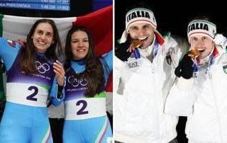 Milano Cortina, slittino magico: Italia fa doppietta d'oro