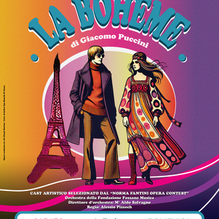 Gli studenti firmano la locandina ufficiale de La Bohème:  arte e musica si incontrano al Norma Fantini Opera Contest
