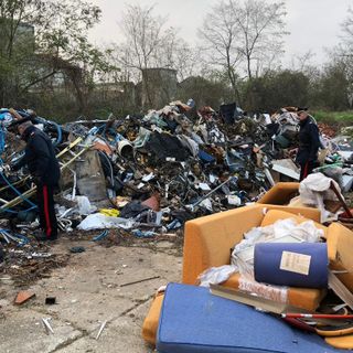Sannazzaro de' Burgondi: sequestrata una discarica abusiva in frazione Mezzano