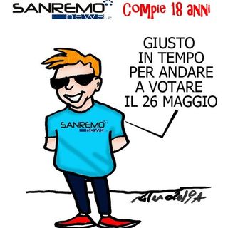 18 anni insieme: buon compleanno Sanremonews.it IL quotidiano della provincia, grazie a tutti i nostri lettori (ed anche un poco a noi!)
