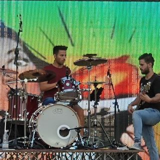 Il batterista Matteo La Mantia da Sannazzaro ai &quot;Divina Band&quot;