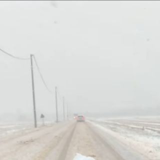 Arriva la neve in Lomellina, disagi sulla provinciale 28 tra Pieve del Cairo e Sannazzaro