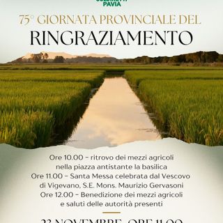 Mortara, la Lomellina protagonista del ringraziamento Coldiretti