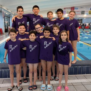 Nella foto: gli Esordienti B in gara a Sesto Calende