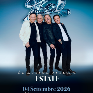 Vigevano in Castello 2026, arrivano i Pooh con la "Nostra Storia - Estate"