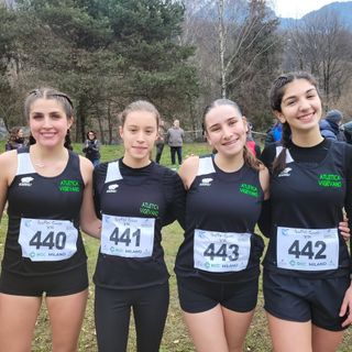 Atletica Vigevano, la squadra allieve conquista la finale nazionale dei campionati italiani di società di corsa campestre