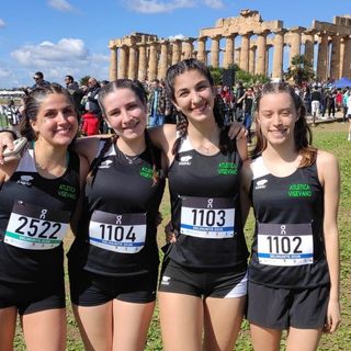 Atletica Vigevano, ottimo risultato la squadra allieve nona ai campionati italiani di società di corsa campestre a Selinunte