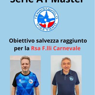 Tennistavolo: serie A1 Master, il concentramento di Sarentino regala la salvezza al TT Vigevano 1999