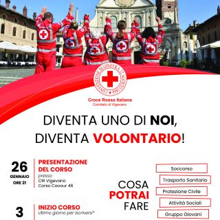 Vigevano, nuovo corso di accesso in Croce Rossa