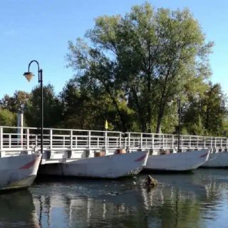 Bereguardo, al via il maxi-restyling del ponte di barche: chiusura totale fino al 21 luglio