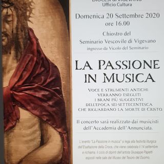 Museo del tesoro del Duomo di Vigevano: domenica 20 settembre un grande concerto per l’esposizione della Via Crucis di Giuseppe Papetti