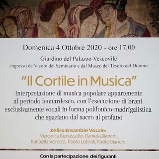 Museo del Tesoro del Duomo di Vigevano: domenica 4 ottobre appuntamento con “Il cortile in musica”
