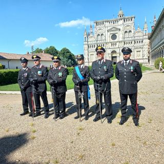 Pavia: celebrato il 210° anno di fondazione dell'Arma dei Carabinieri. Le immagini