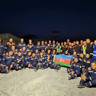 Un Vigile del Fuoco del comando di Pavia nella commissione delle Nazioni Unite Insarag in Azerbaigian